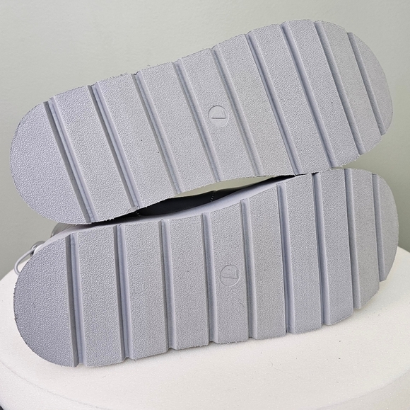 Portland Boot Company Women's Metallic Puffer Cozy Booties in Silver - Picture 12 of 13